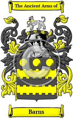 Barns Family Crest/Coat of Arms