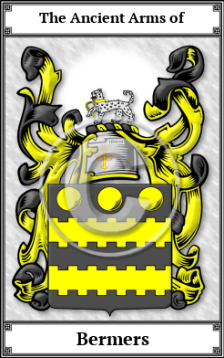 Bermers Family Crest Download (JPG)  Book Plated - 150 DPI