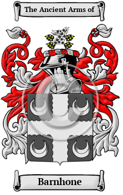 Barnhone Family Crest/Coat of Arms