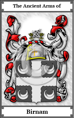 Birnam Family Crest Download (JPG)  Book Plated - 150 DPI