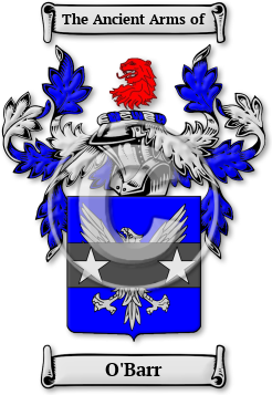 O'Barr Family Crest Download (jpg) Legacy Series - 150 DPI