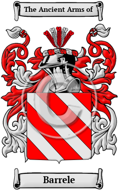 Barrele Family Crest/Coat of Arms
