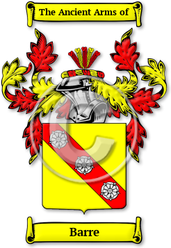 Barre Family Crest Download (jpg) Legacy Series - 150 DPI