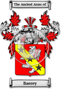 Baerey Family Crest Download (jpg) Legacy Series - 150 DPI