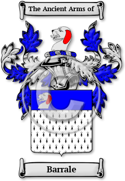 Barrale Family Crest Download (jpg) Legacy Series - 150 DPI
