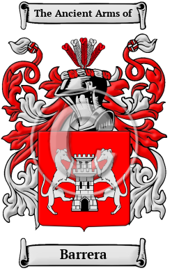 Barrera Family Crest/Coat of Arms