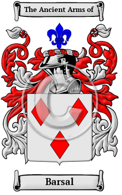 Barsal Family Crest/Coat of Arms