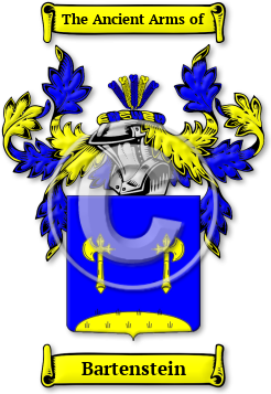 Bartenstein Family Crest Download (JPG) Legacy Series - 600 DPI