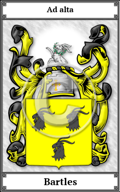 Bartles Family Crest Download (JPG)  Book Plated - 150 DPI