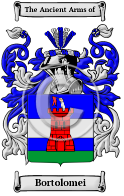 Bortolomei Family Crest/Coat of Arms