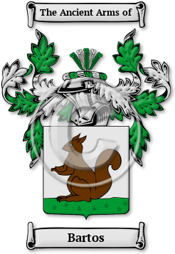 Bartos Family Crest Download (jpg) Legacy Series - 150 DPI