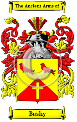 Bashy Family Crest/Coat of Arms