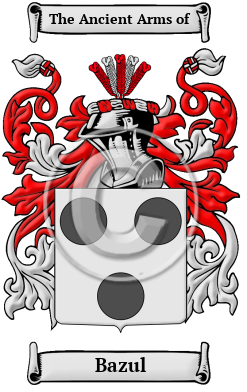 Bazul Family Crest/Coat of Arms