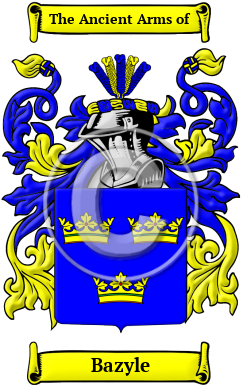 Bazyle Family Crest/Coat of Arms