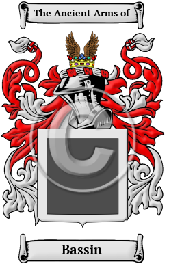 Bassin Family Crest/Coat of Arms