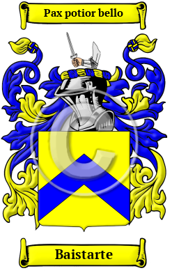 Baistarte Family Crest/Coat of Arms