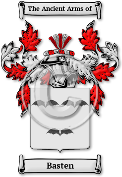 Basten Family Crest Download (jpg) Legacy Series - 150 DPI