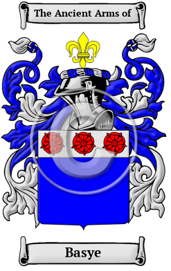 Basye Family Crest/Coat of Arms