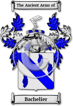 Bachelier Family Crest Download (jpg) Legacy Series - 150 DPI