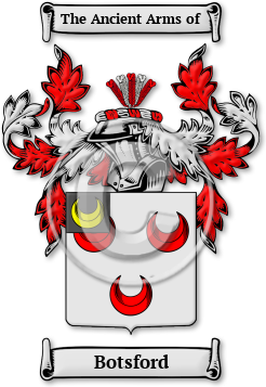 Botsford Family Crest Download (jpg) Legacy Series - 150 DPI