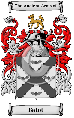 Batot Family Crest/Coat of Arms