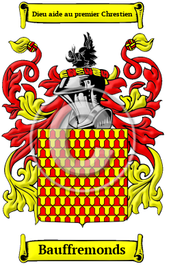 Bauffremonds Family Crest/Coat of Arms
