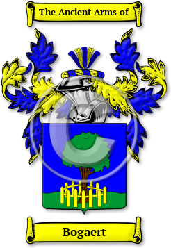 Bogaert Family Crest Download (jpg) Legacy Series - 150 DPI