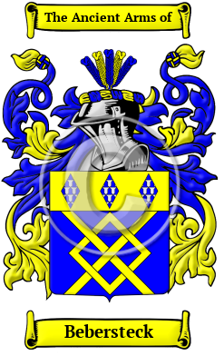 Bebersteck Family Crest/Coat of Arms