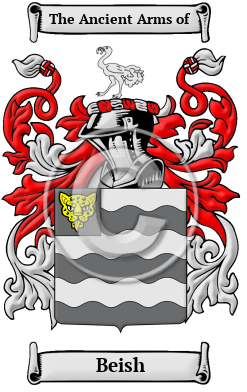 Beish Family Crest/Coat of Arms