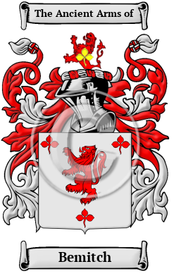 Bemitch Family Crest/Coat of Arms