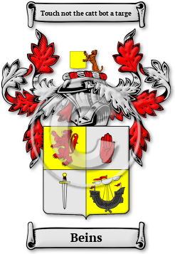 Beins Family Crest Download (JPG) Legacy Series - 600 DPI