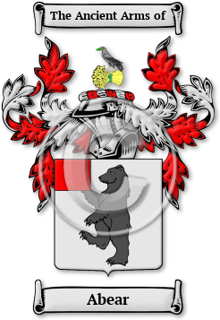 Abear Family Crest Download (jpg) Legacy Series - 150 DPI