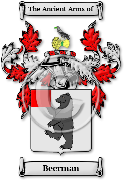 Beerman Family Crest Download (jpg) Legacy Series - 150 DPI