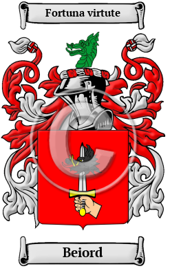Beiord Family Crest/Coat of Arms