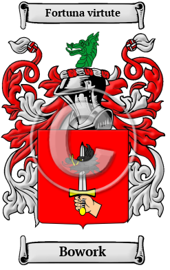 Bowork Family Crest/Coat of Arms