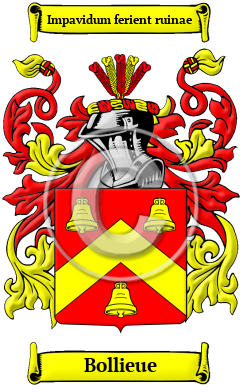 Bollieue Family Crest/Coat of Arms