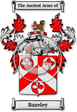 Bazeley Family Crest Download (JPG) Legacy Series - 600 DPI