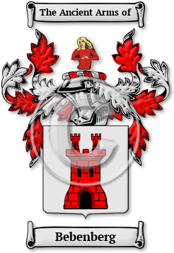 Bebenberg Family Crest Download (JPG) Legacy Series - 600 DPI