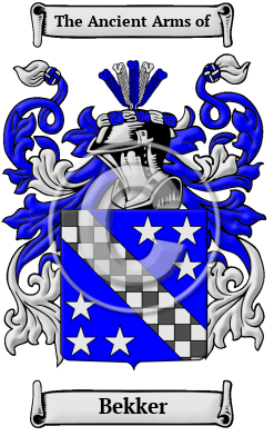 Bekker Family Crest/Coat of Arms