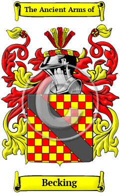 Becking Family Crest/Coat of Arms