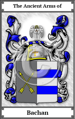 Bachan Family Crest Download (JPG) Book Plated - 600 DPI