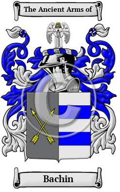 Bachin Family Crest/Coat of Arms