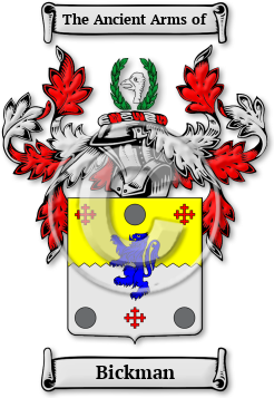 Bickman Family Crest Download (JPG) Legacy Series - 600 DPI