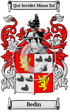 Bedin Family Crest/Coat of Arms