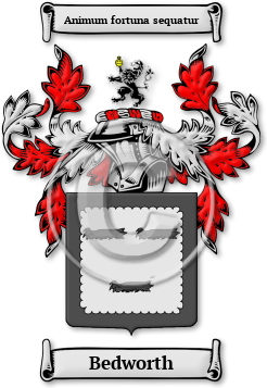 Bedworth Family Crest Download (JPG) Legacy Series - 600 DPI