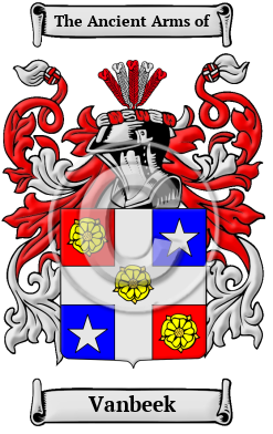 Vanbeek Family Crest/Coat of Arms