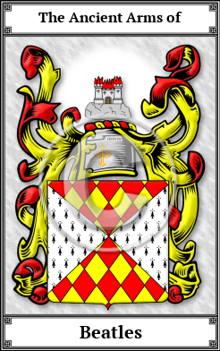 Beatles Family Crest Download (JPG)  Book Plated - 150 DPI