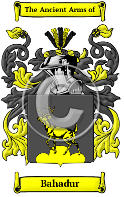 Bahadur Family Crest/Coat of Arms