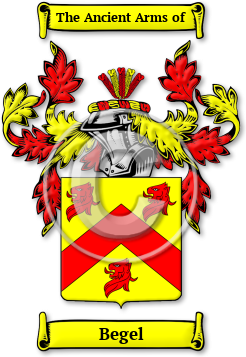 Begel Family Crest Download (JPG) Legacy Series - 600 DPI