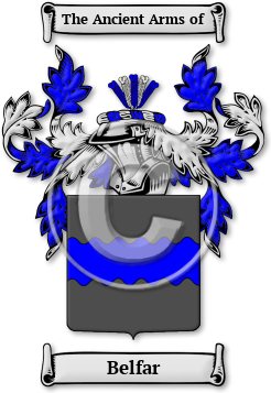 Belfar Family Crest Download (JPG) Legacy Series - 600 DPI